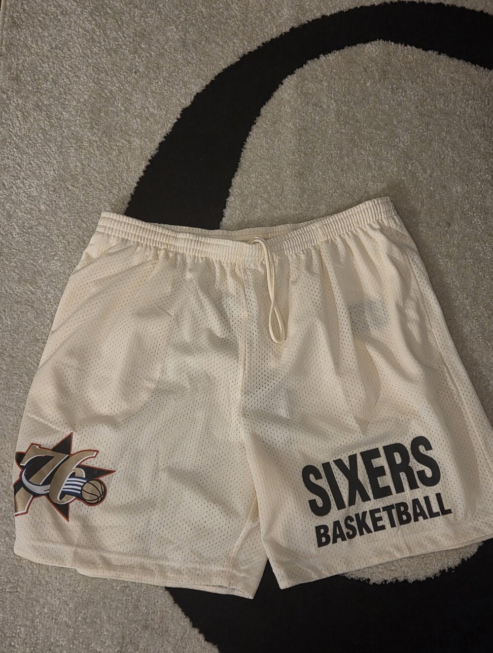 MITCHELL AND NESS PHILADELPHIA 76ERS SHORTS